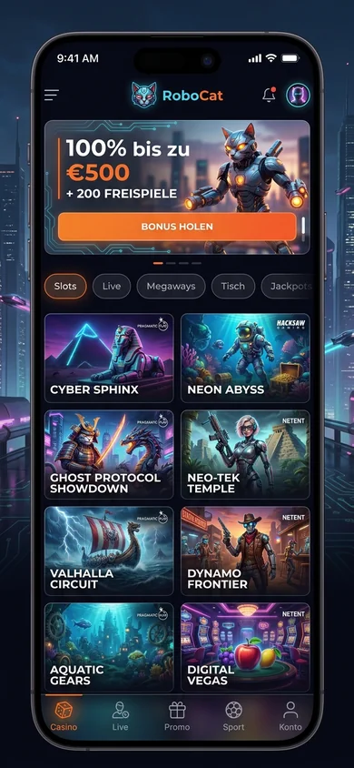 Mobile Erfahrung im Browser – RoboCat