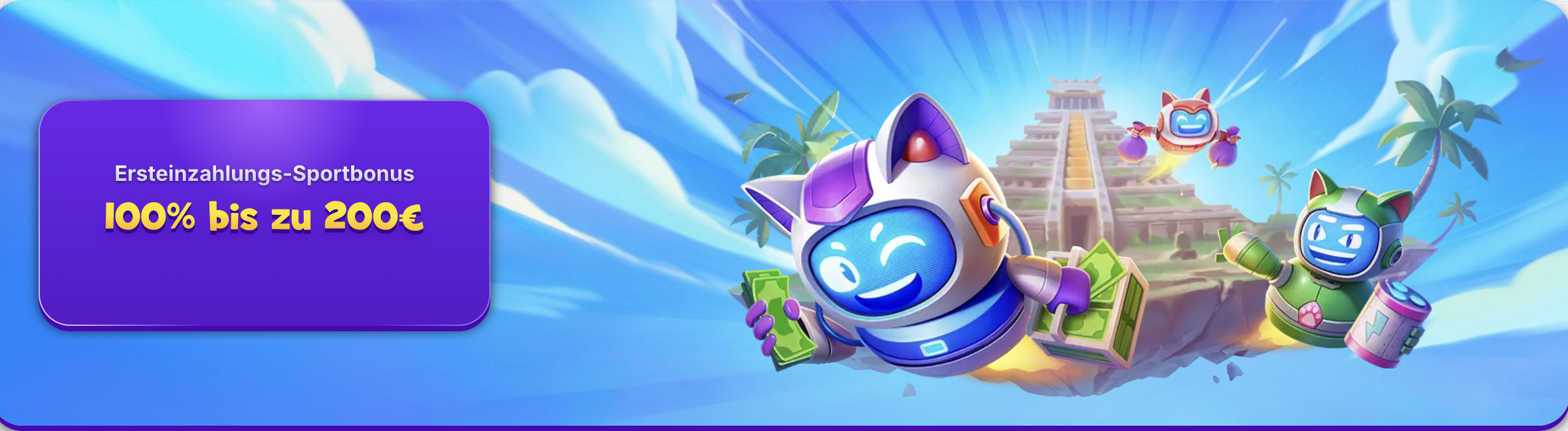 Sportbonus-Casino Robocat